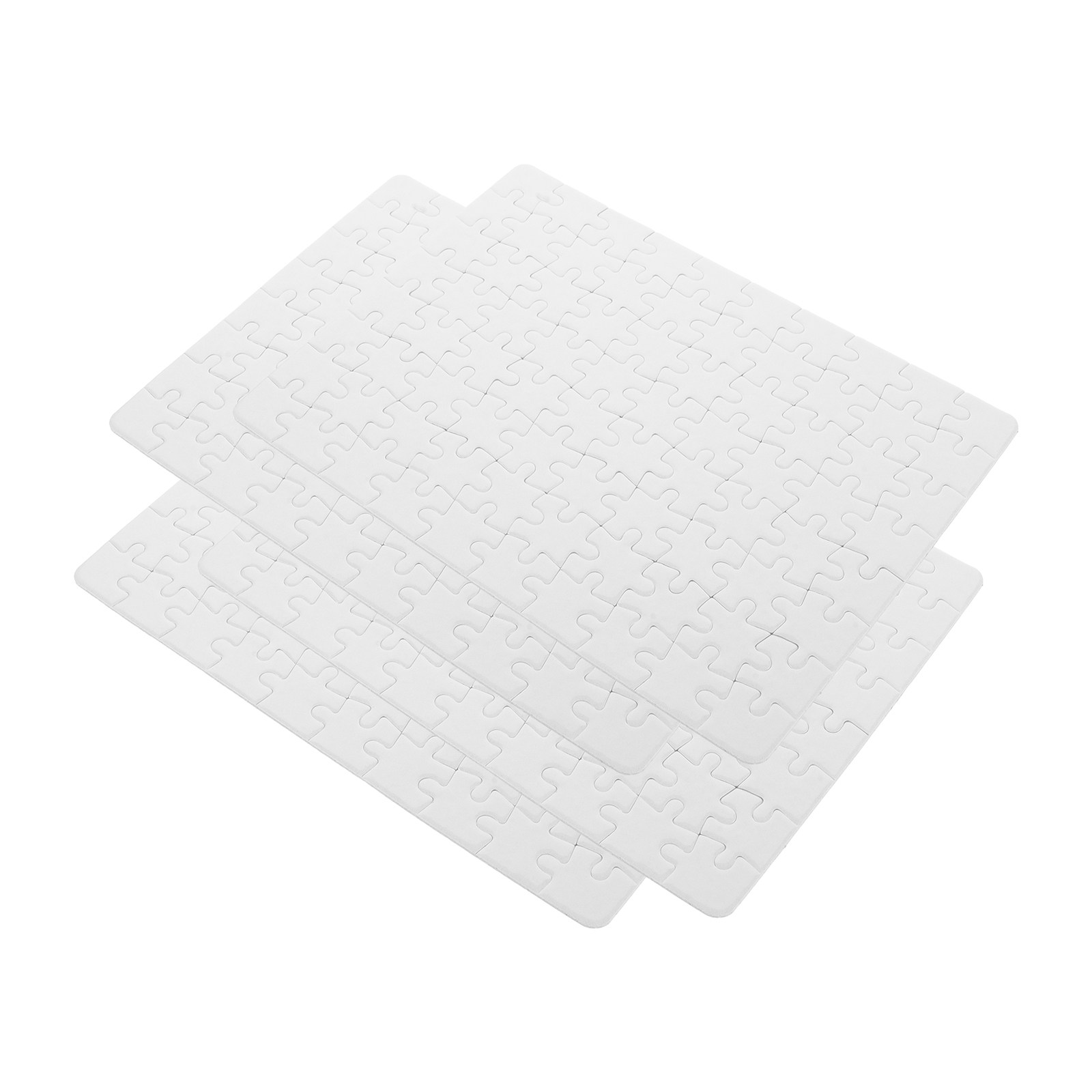4 vellen blanco puzzel, geschi - Puzzle Blank White recensie en prijs