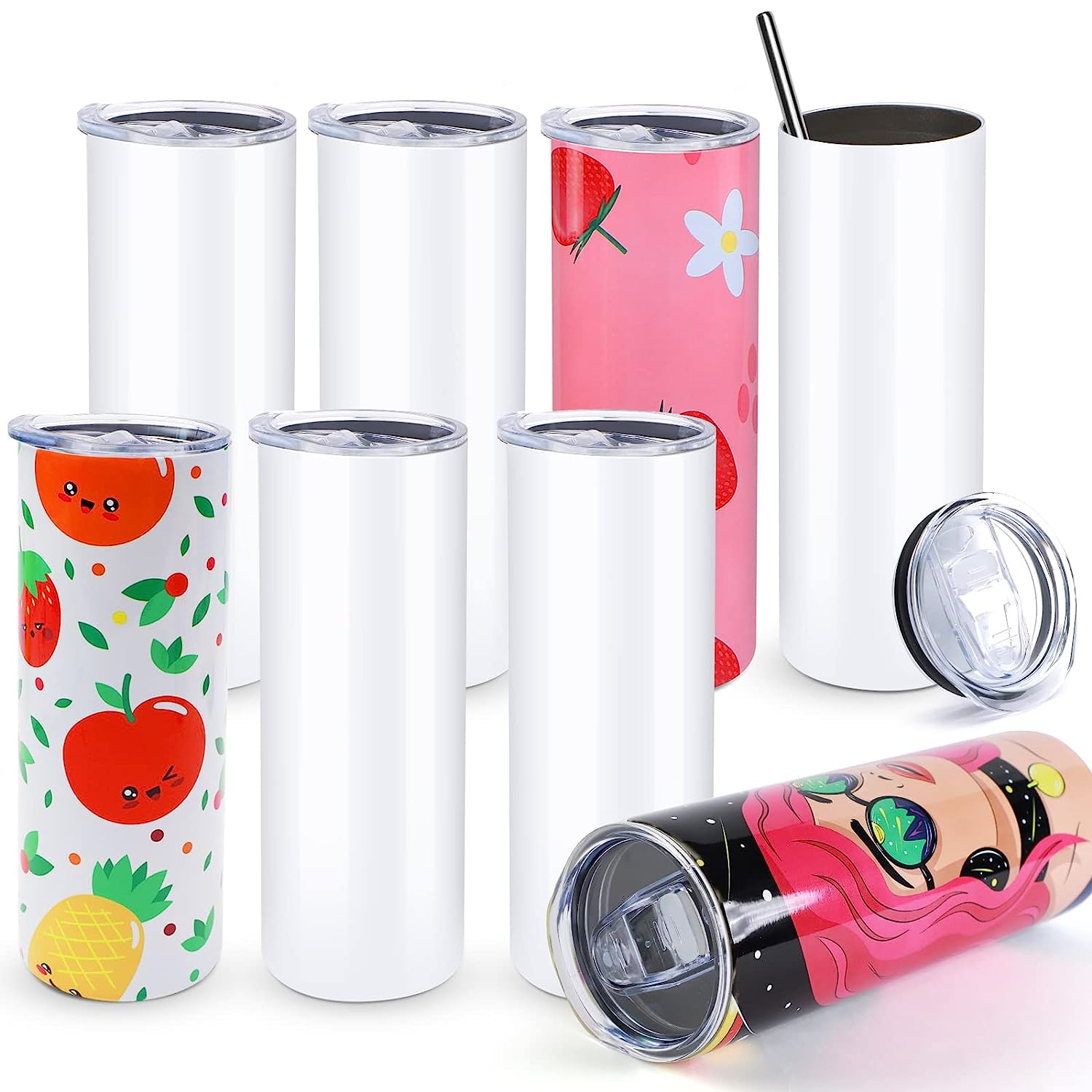 Htvront 8 Stuks Roestvrij 20 O - Sublimation Mug White recensie en prijs